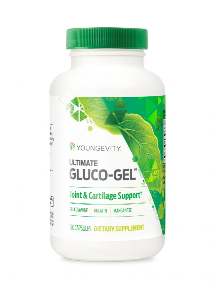 Youngevity Ultimate Gluco-Gel 120 capsules bottle